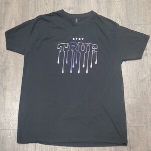 True Statement Black Tee
